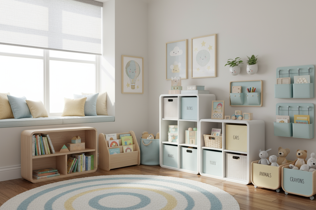 Creating a Safe and Organized Kids Room