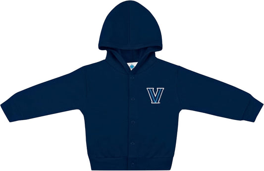 Creative Knitwear College Baby Snap Hooded Jacket - Team Logo, Multiple Colors, for Boys & Girls, (0-24 Months)