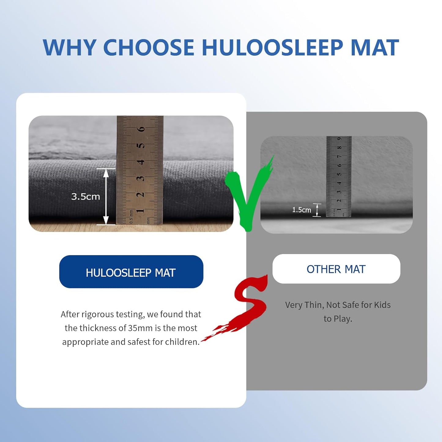 Baby Play Mat for Floor,1.3" Thick Memory foam Tummy Time Mat,Soft Coral Velvet Nursery Rug,Extra Large Non Slip Crawling Mats for Toddlers,Infants,kids,Yoga Mats & Tatami Style for Living Room(Dark Gray)