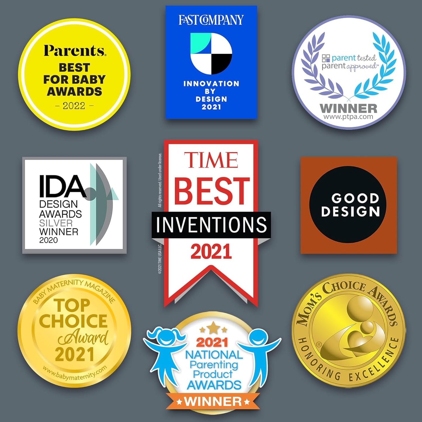 Chicco Duo Newborn Hybrid Baby Bottle Starter Gift Set with Invinci-Glass Inside and Plastic Outside | Dishwasher, Bottle Warmer, and Electric Sterilizer Safe | Intui-Latch Nipple | Clear/Pink